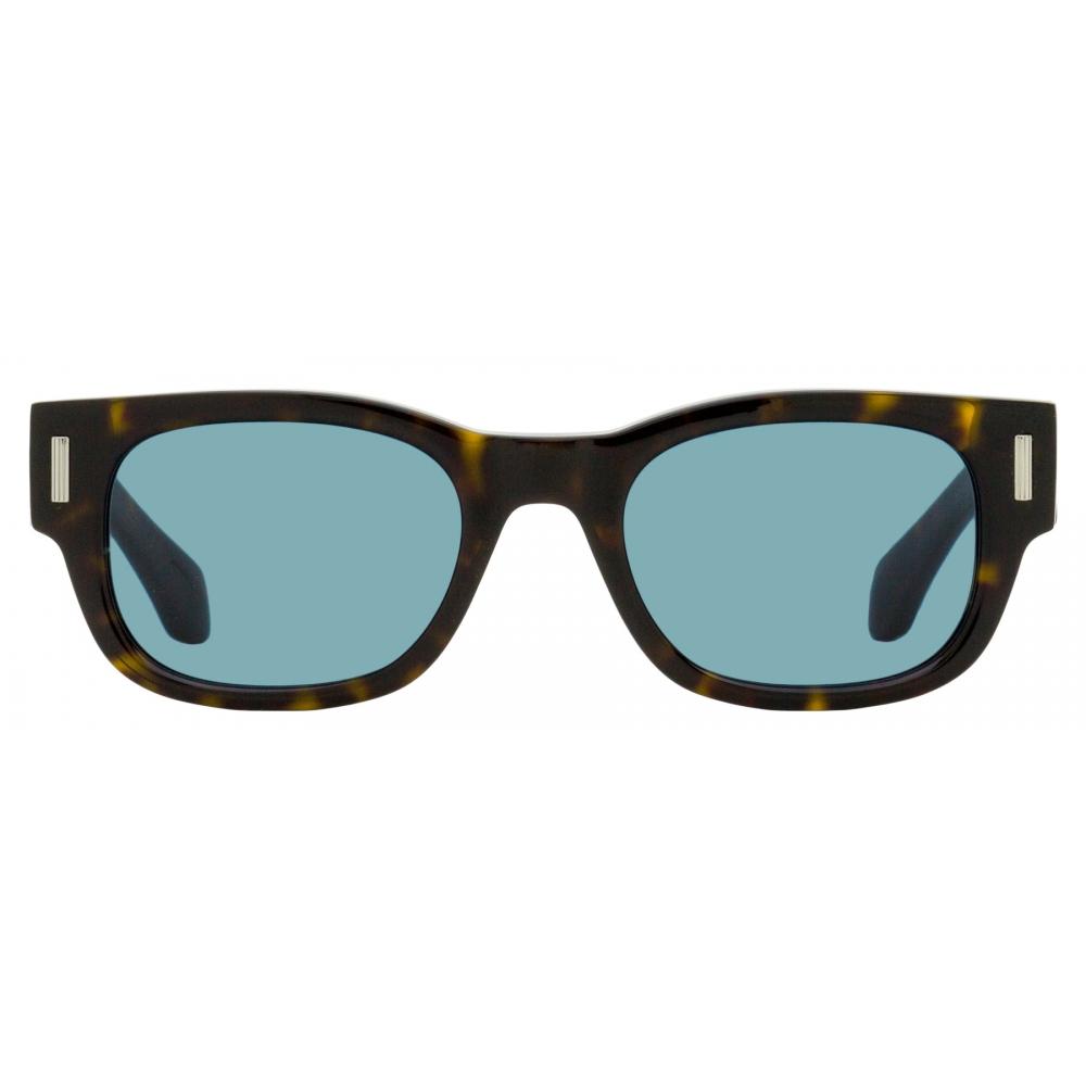 Salvatore Ferragamo Ferragamo Men S Rectangular Rivet SunglaSSeS Sf2064Se 242 Dark tortoiSe 51mm 242