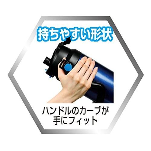 PEARL METAL Water Bottle, 1.8L, Direct Drinking, Lightweight, Athlete Jug, 1800ml, Pink, Charger, HB-1872