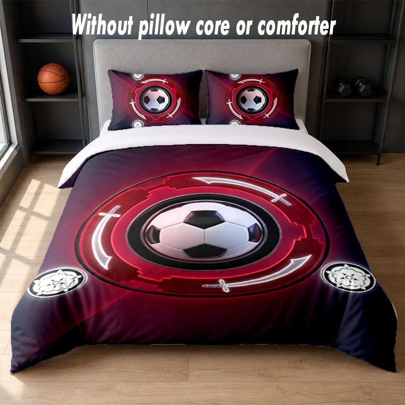 Sheffield United Calcio Design Set Biancheria da Letto 1 Copripiumino + 2 Federe Morbido Traspirante Biancheria da Letto per la Casa