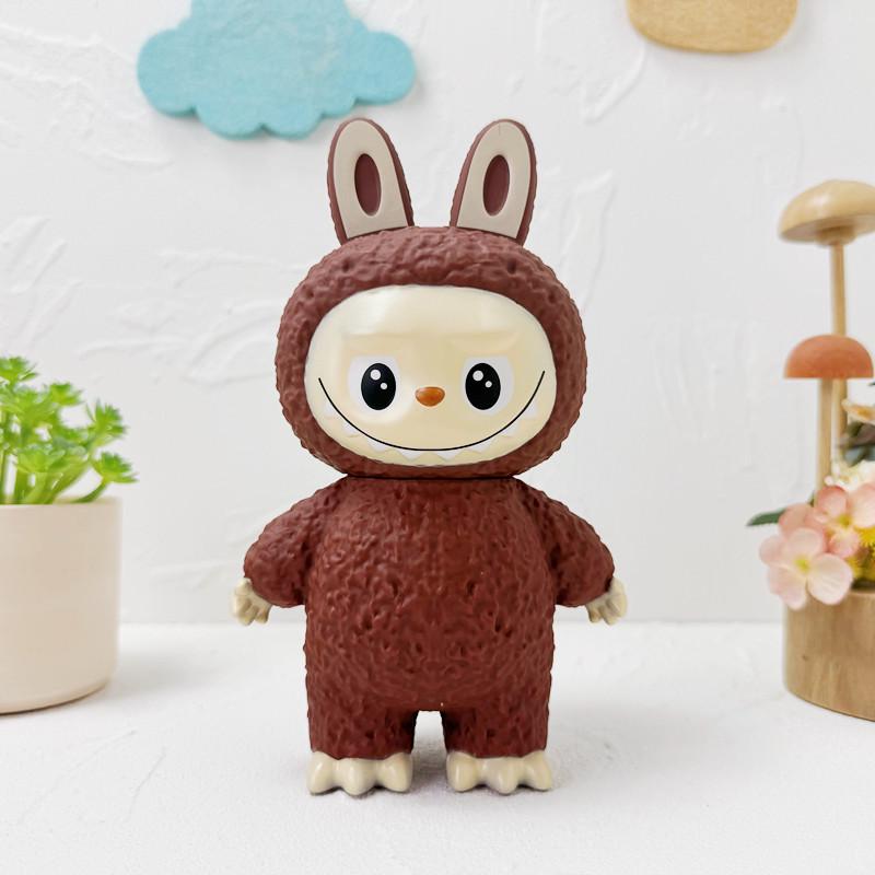 

Копилка Лабубу: Милое расписанное вручную мультяшное украшение для детей