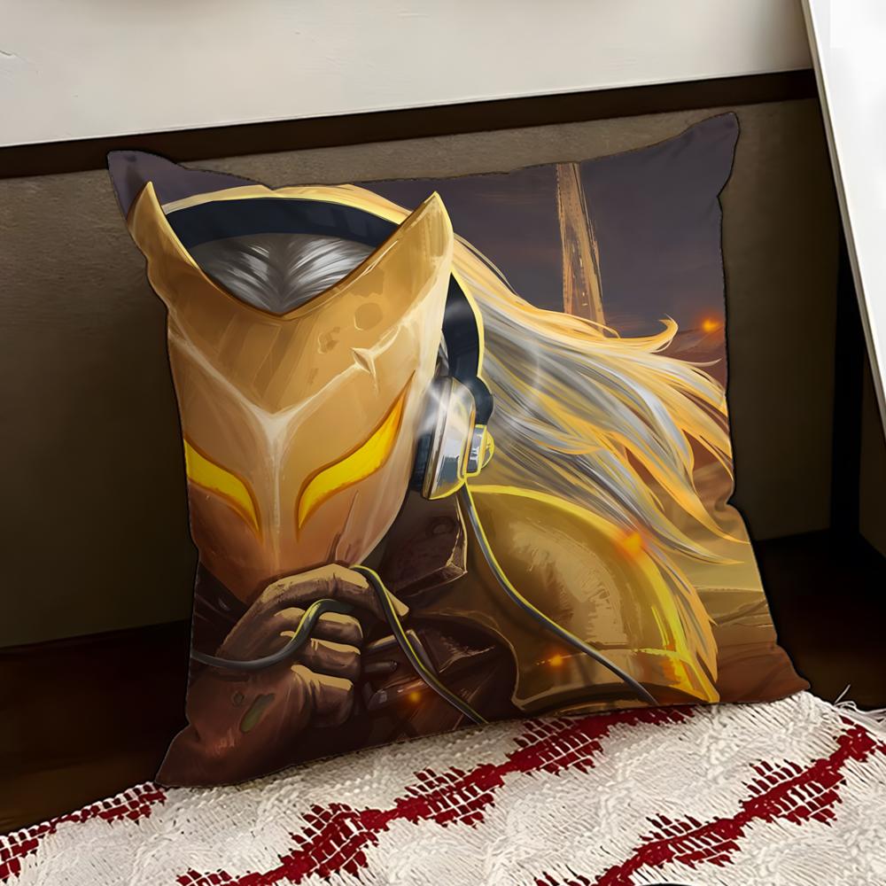 Housse de coussin Slay the Spire Réversible Douce Durable Housse d'oreiller Maison Voiture Utilisation Multi-Scène pour le Confort Quotidien