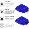 2PC Microfiber Chenille Car Wash Gloves (used for Car Wash and Car Maintenance)