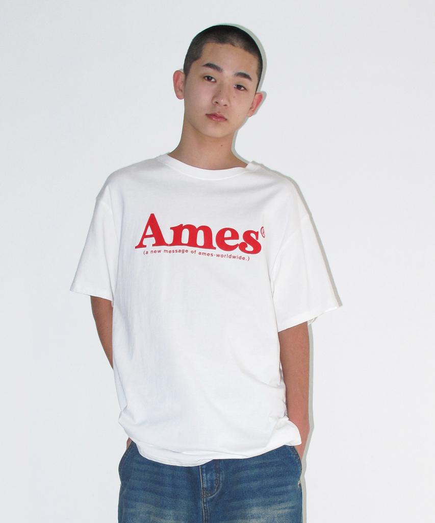 AMES-WORLDWIDE Basic Logo Tee White