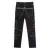 2025 Men's Hip Hop Rock Punk Gothic Pants Cotton Casual Pants Buckle Zip Chain Strap Trousers Men Streetwear Daily Cargo Pants