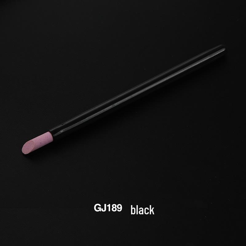 

Скраб-ручка для лака для ногтей: Керамический кварцевый инструмент для удаления кутикулы и полировки (Черно-белый)