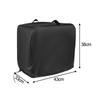 Waterproof 420D Oxford Ice Cube Machine Protective Cover Black Dust Resistant Shield With Drawstring For Home Kitchen Appliance