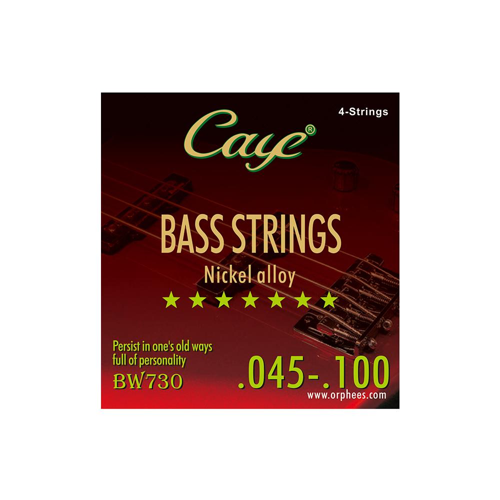 

BW Series Electric Bass Strings 4/5/6-String Bass Guitar Strings Medium Carbon Steel Core Stainless Steel Alloy Winding