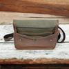 Leather Messenger Laptop Bag, Vintage Briefcase, Crossbody Office Bag, Rustic Gift for Men, Valentine's Day Gift