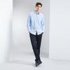 Qipai Men's Three-Proof Modal Blend Long-Sleeve Shirt