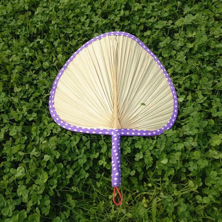 Summer Large Palm Leaf Fan, Banana Leaf Fan, Sunflower Fan, Traditional Hand-Woven Fan for the Elderly, Mosquito-Repelling, Cooling, Barbecue