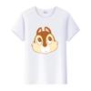 Fashion Blouses Cartoon Tees Chip 'n' Dale Friends T-shirts Summer Tops Short Sleeve Shirts Harajuku Clothes Unisex