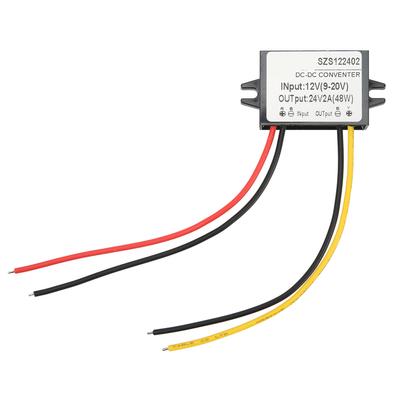 DC To DC Step Up Module IP67 Waterproof PP Housing Boost Voltage Converter Module 12V 9?20V To 24V