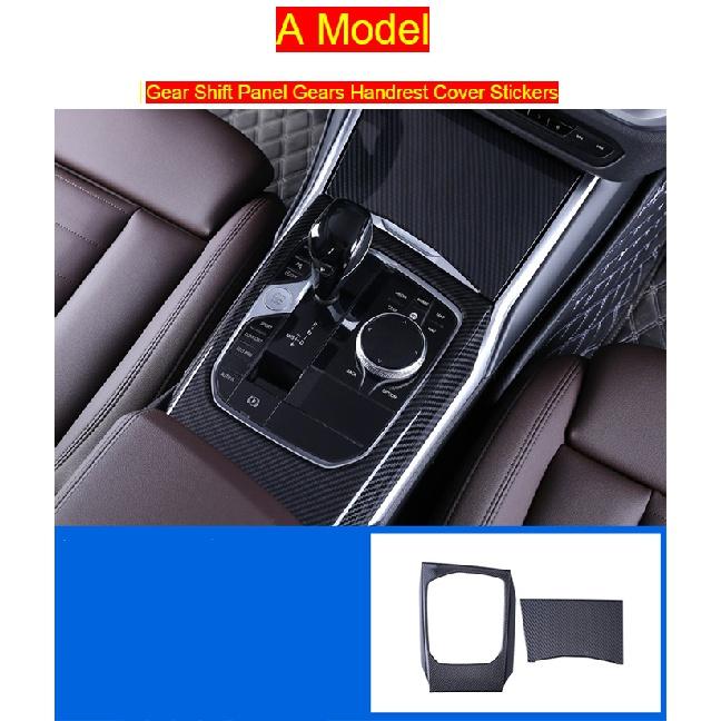 Carbon Faser Für BMW 3 Serie G20 G28 Innen lenkrad Taste rahmen Air outlet panel Abdeckung Trim Aufkleber Auto