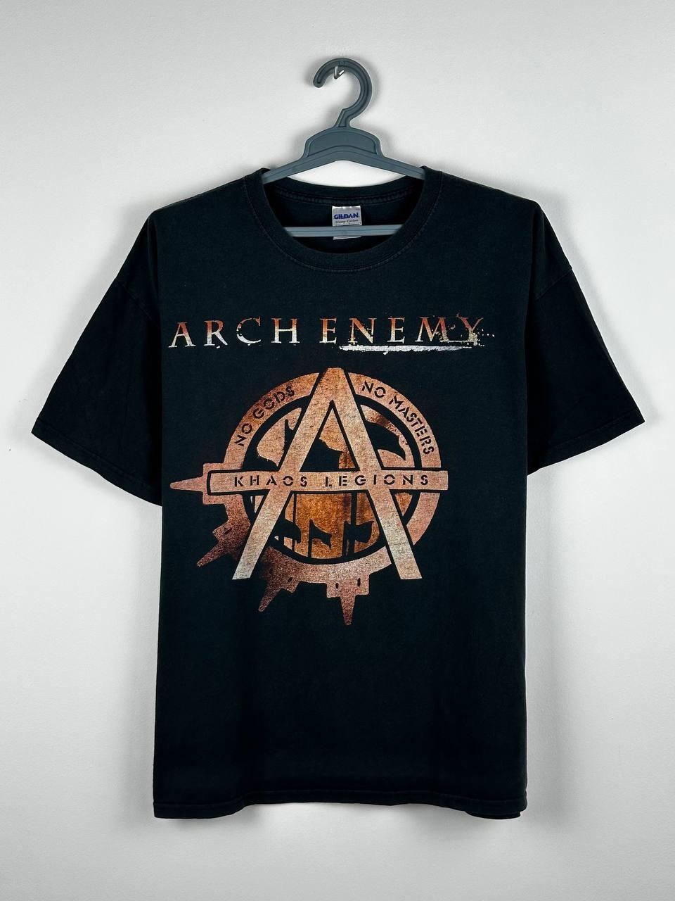 Vintage Arch Enemy The Root Of All Evil Faded T shirt Size XL Unisex T-Shirt L