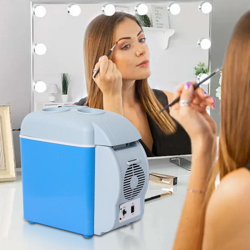 Portable Refrigerator For Car Travel Electric Fridge 7.5L Quiet Double-Mode Portable Refrigerator For Bedroom RV Kitchen Camping