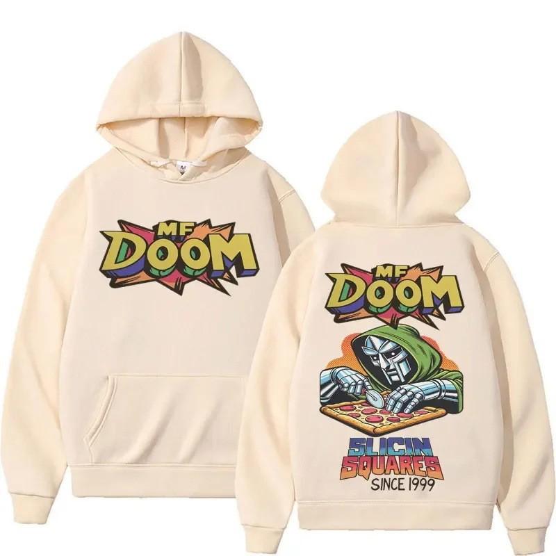 2026 new comic retro style hip hop 2D printed pattern hoodie, men's and women's fashion casual sweatshirt