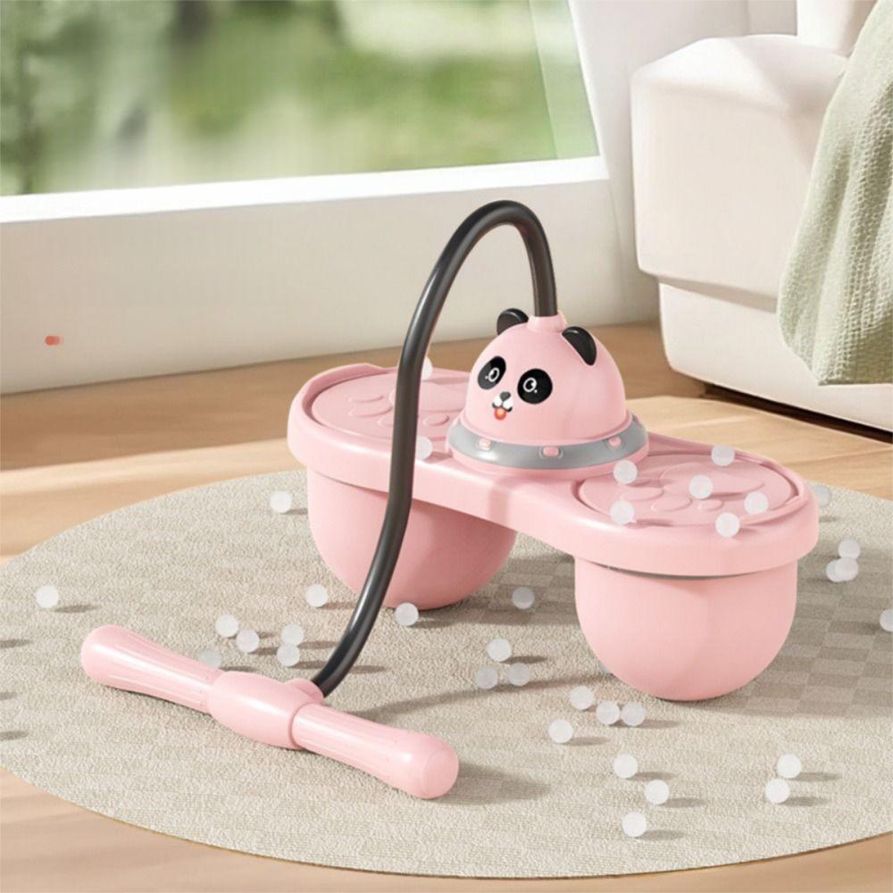 with Handle Outdoor Bouncing Ball Cartoon Elastic Balance Ball Toys  Training Equipment
