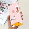 For Apple iPhone 7 Case iPhone 8 Plus Case Cute Dinosaur Cartoon Bumper Soft Cover Case For iPhone 7 Plus iPhone7 iPhone8 Fundas