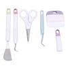 Craft Weeding Tool Set Tweezers Spatula Weeder Scraper Scissor Craft Tool Kit for Home Studio