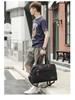 Men's Retro Canvas Shoulder Messenger Bag with Zipper