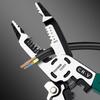 1pc Electrician's Wire Cutting Pliers, Multi-Purpose Wire Stripping Tool, High Carbon Steel Vise