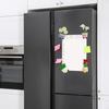 2Pcs Cartoon Potted Plants Fridge Magnet Resin 3D Potted Cactus Aloe Lily Tulip Flower Refrigerator Magnet Kitchen Home Office Decoration