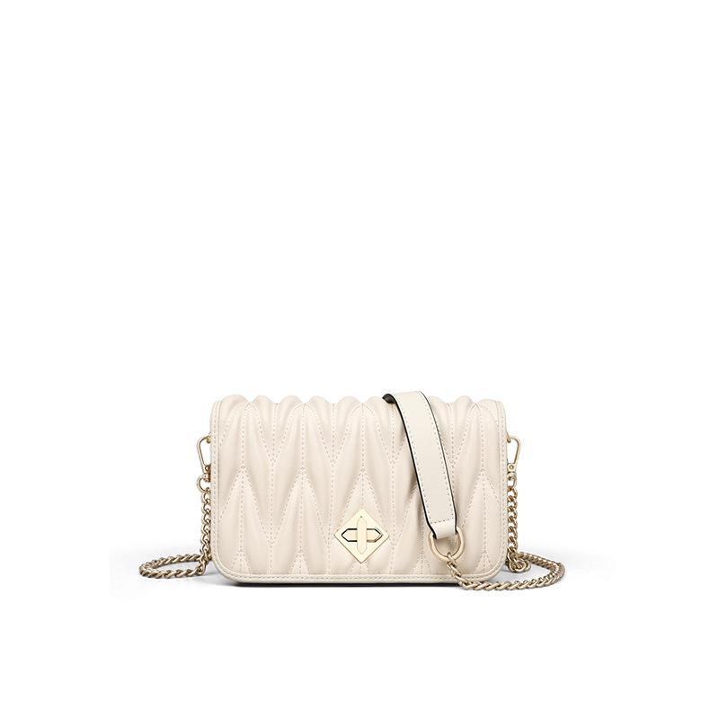 2025 New Autumn Winter Women's Bag Crossbody Bag Small Bag Quilted Chain Bag High-end Feel Single Shoulder Women's Bag