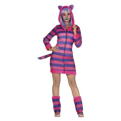 Fantasia de Gato Malhado Feminina/Senhora Fiestas Guirca