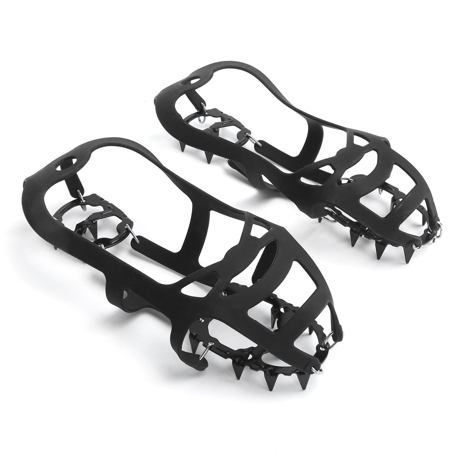 

Кошки с 18 зубцами, противоскользящие, прочные, устойчивые к падению, ледяные шипы для альпинизма на открытом воздухе в снежную погоду