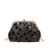 Chain Shoulder Bag with Single Strap, Stylish and Fashionable, Shell Design, Sequin Clasp, Crossbody Bag