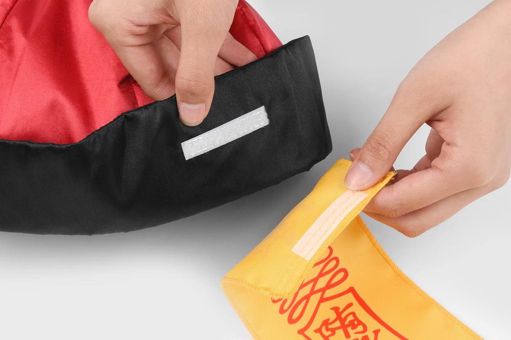 ReliBeauty Jiangshi Cosplay Kostüm, Halloween Kostüm für Kinder, Mädchen und Jungen, Unisex, Kinder Cheongsam, Kostüm für Kinder, Weihnachten, Partys,