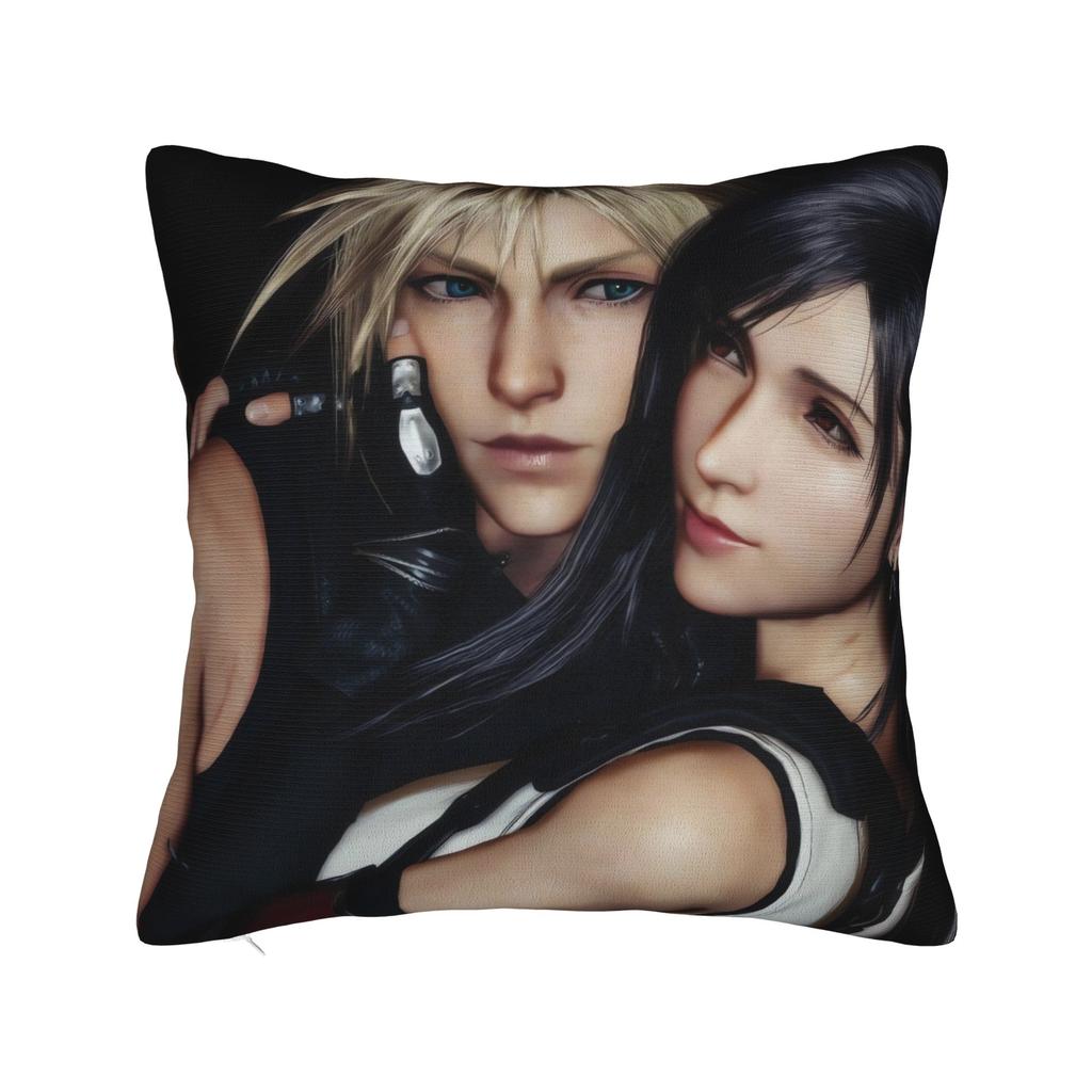 FF VII Pillow Case Soft Pillow Cover Cute Funny Pillowcases For Living Room Bed Chair