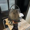 Chic And Stylish Bucket Bag For Women In Black Coffee Khaki And Blue Perfect For Fall Fashion
