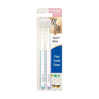 Lion Fine Teeth Clean Wide & Thin Soft Toothbrush