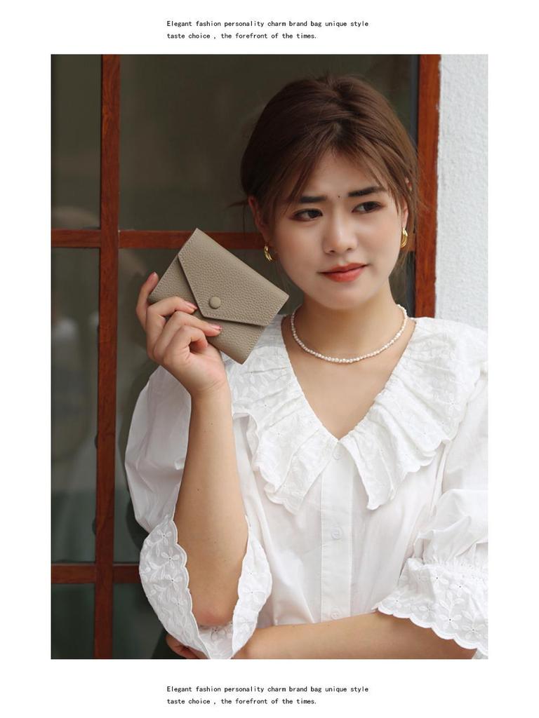 2025 Damski Portfel Slim ze Skóry Naturalnej i Etui na Karty - Wysokiej Klasy Wielofunkcyjny Portmonetka