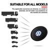 For VOLKSWAGEN VW 2Pcs Anti-Slip Car Silicone Coaster For Volkswagen Vw Tiguan Jetta Mk6 Scirocco Polo Touran Golf Auto Interior