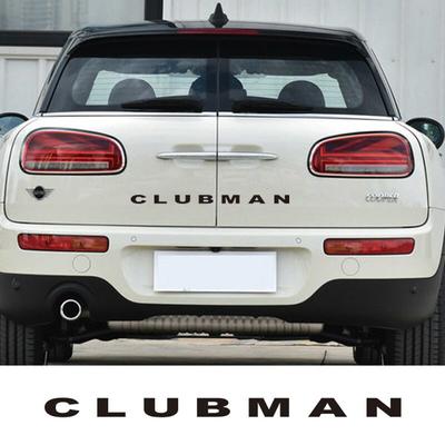 Pegatinas con emblema para parachoques trasero de coche, maletero, CLUBMAN, accesorios de tuning para Cooper ONE CLUBMAN