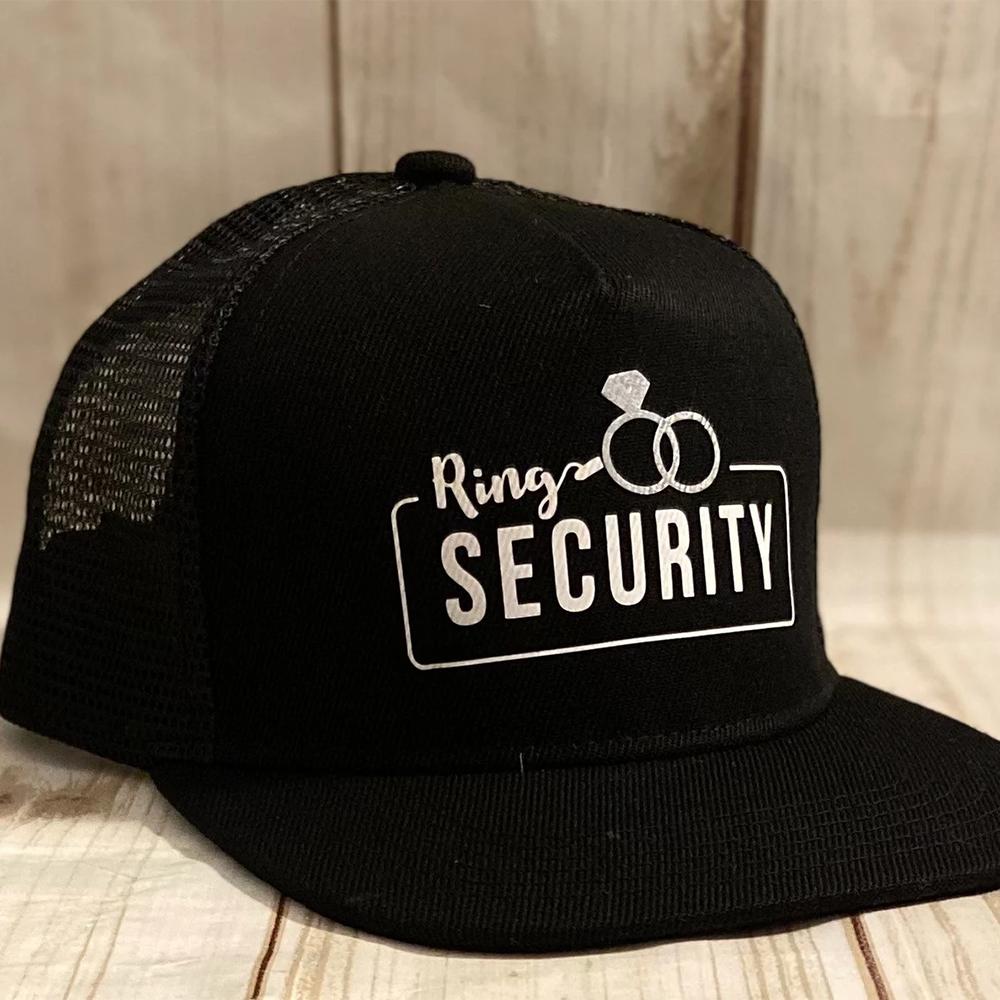 

Ring Security Hat CAP Proposal Gift Bridal Shower Bachelorette Party Bride To Be Decor Favor Wedding Engagement Honeymoon Gift 1pcs