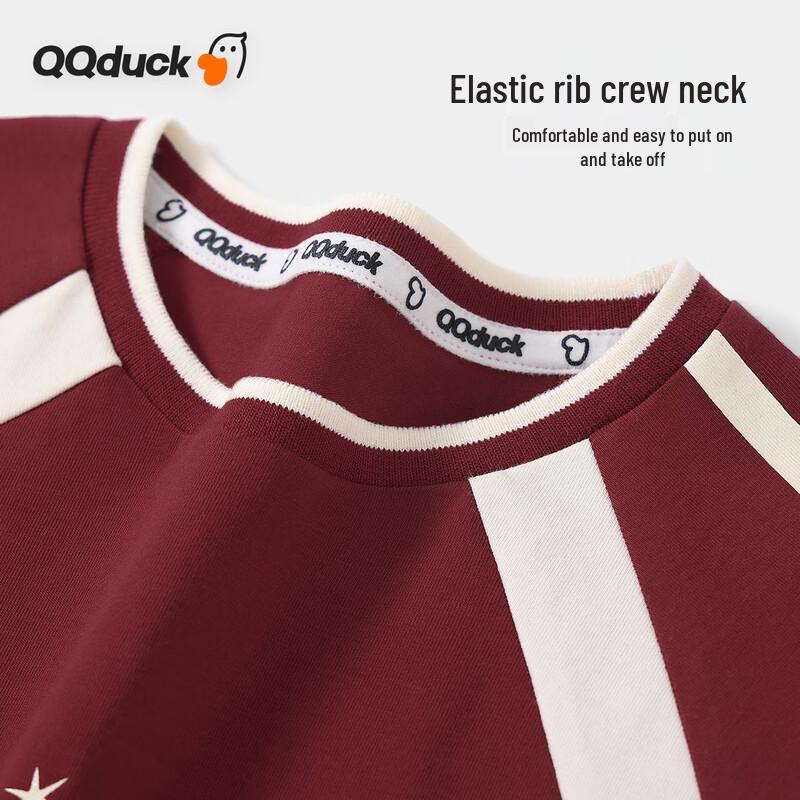 QQ DUCK Dívčí mladistvé tričko s krátkým rukávem