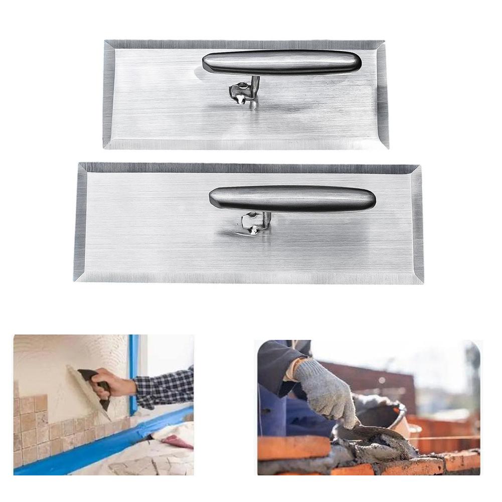 Bricklaying Trowels Cement Scraper Plastering Tools Stainless Steel Construction Mud Scraper Construction Tools Plaster Trowels