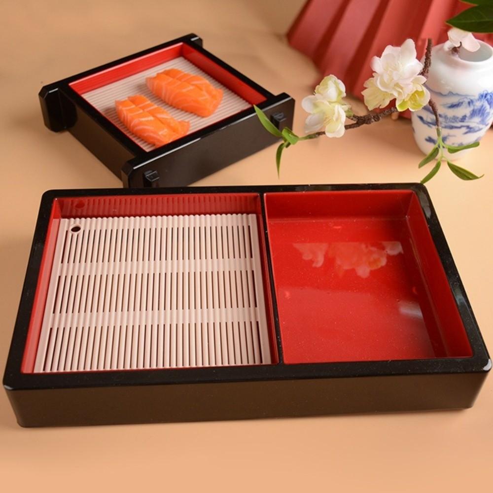Rectangle Cold Noodle Plate Multipurpose Soba Noodle Plate Practical Snacks Dishes Buffet