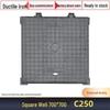 Square and Round Cast Iron Manhole Cover for Electric and Water Utilities