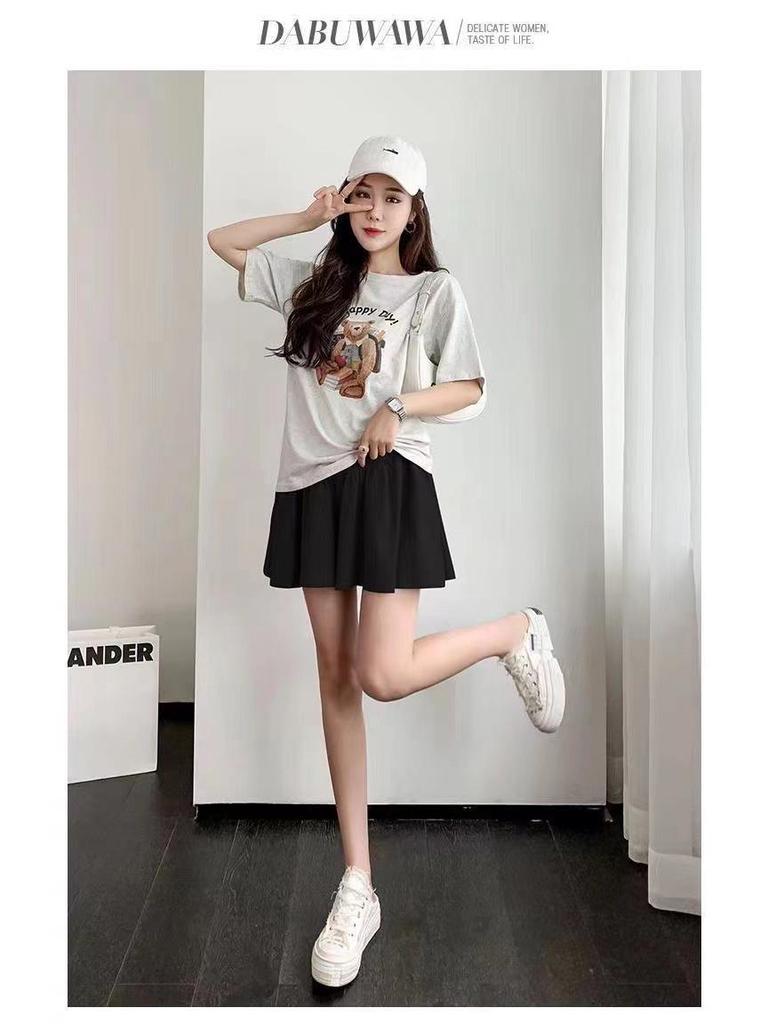 Maternity Summer Low Waist Loose Shorts - Adjustable Wide Leg, Belly Covering, Plus Size Abdominal Support, Four Colors