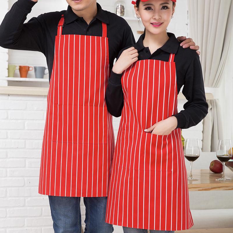 Cross-Collar Chef Apron: Hanging Neck Apron for Restaurants, Cafés, and Waitstaff