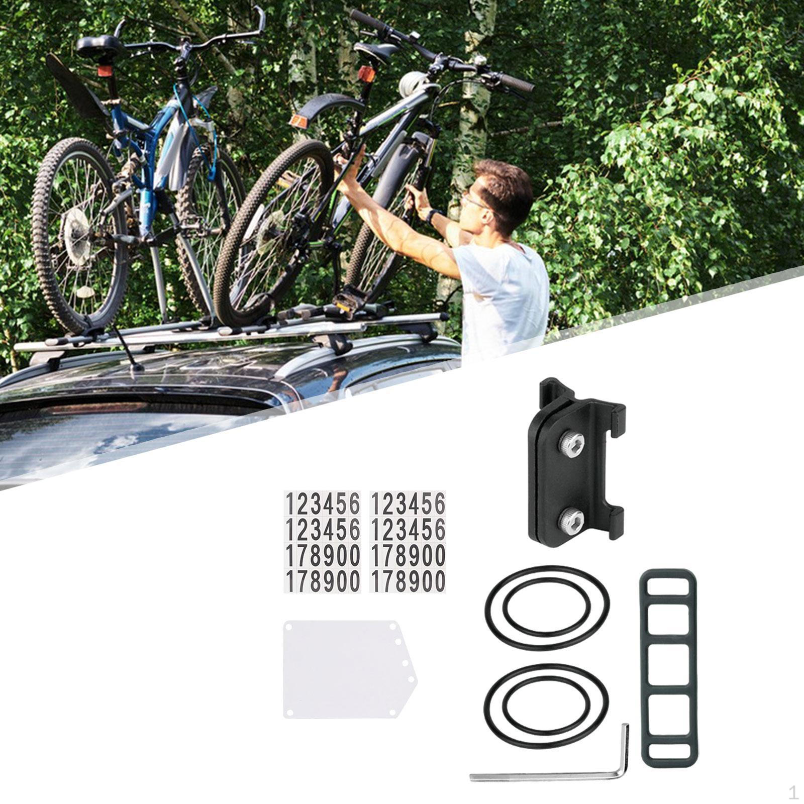 

Cycling Number Plate Holder Bike Race Holder, Supplies Multifunction with Stickers for