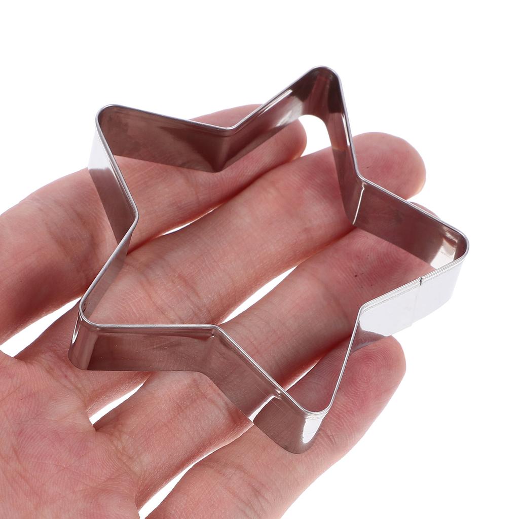 1Set Creative Cookie Cutters Stainless Steel Baking Molds for DIY Chocolate Cake Decorating Kids Baking Fun Holiday Party