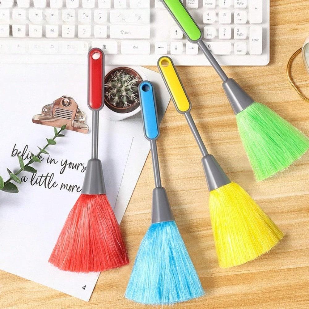 Electrostatic Feather Duster Brush - Washable Dust Remover - Ultrafine Fiber - Attracts Dust Like A Magnet - Suitable For Books