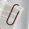 Enormous Paperclip Bookmarks Measuring 5.71 inch Made of Plastic Perfect for Book Lovers Students And Office Supplies