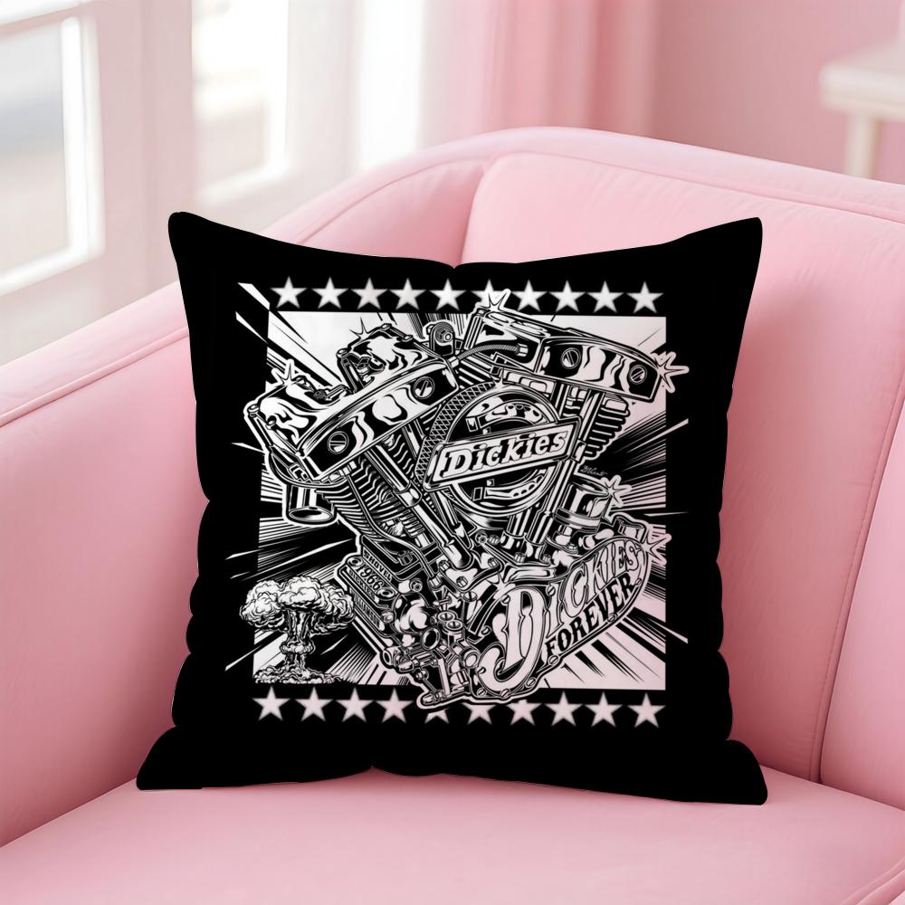 Luxury D-DickiesS Cushion Cover Comfortable Reversible Pillow Cover Ideal for Car Sofa Bedroom & Beyond