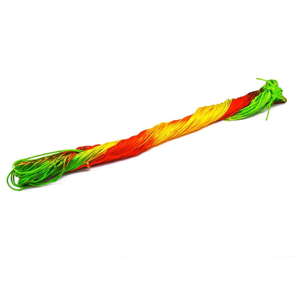 25 Yards Knot Nylon Braided Cord Macrame Beading DIY Rattail String Kumihimo